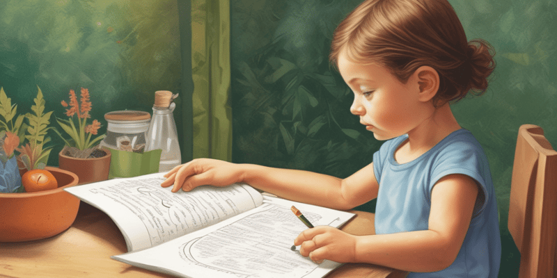 Evaluación del Aprendizaje en la Educación Infantil