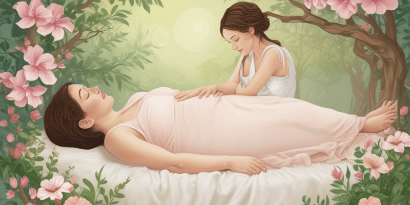 Massage Therapy in Pregnancy