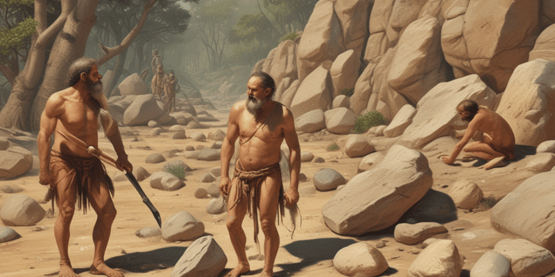 The Early Stone Age Quiz