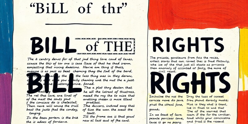 The Bill of Rights Quiz