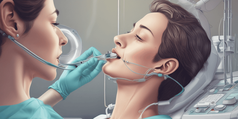 Anesthesia Procedure Quiz