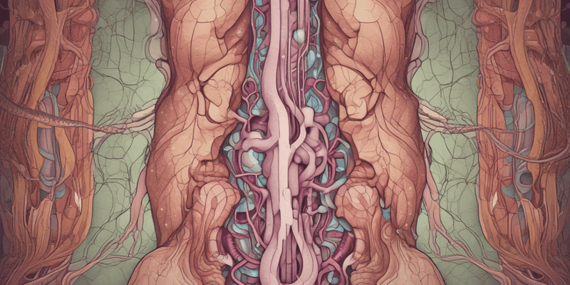 Renal Corpuscle Filtration in Urinary System