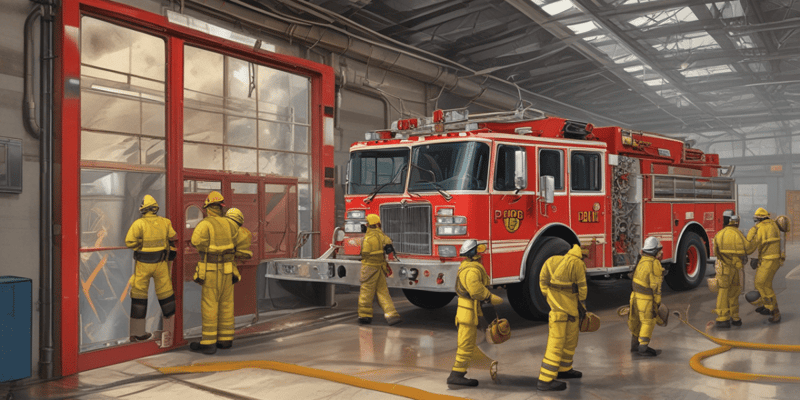 Fire Department Maintenance - Emergency Operating Guidelines