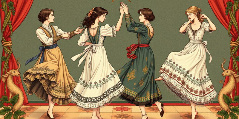 Folk Dance Basics: Positions Overview