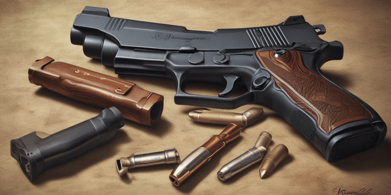 Criminal Justice Firearms: Handling Procedures for Ammunition