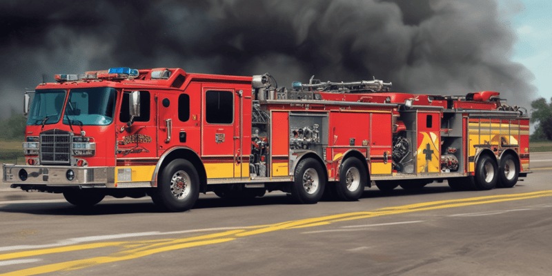 Fire Department Incident Commander Roles