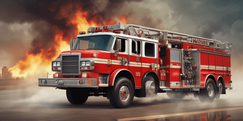 Hoffman Estates Fire Department Code 2 Response Guidelines