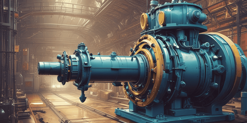 Centrifugal Pumps and Hydraulic Energy Conversion Quiz