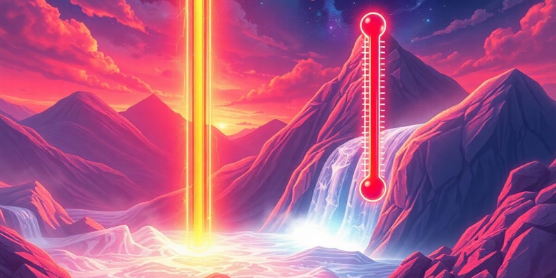 Heat Vs Temperature Quiz