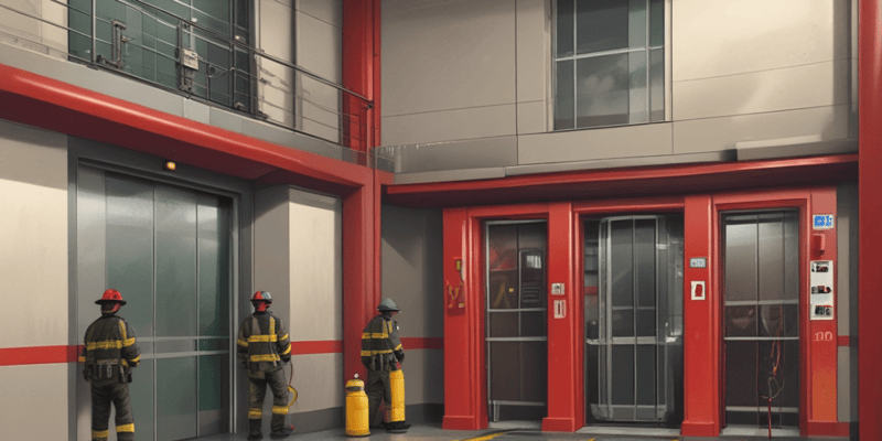 Fire Scene Operations: Elevator with Fire Service Option