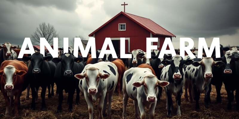 Animal Farm Chapter 9 Flashcards
