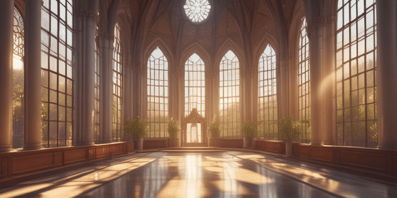 Natural Light in Worship Spaces