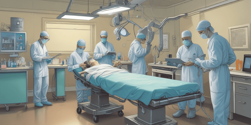 Surgical Technicians and Patient Preparation