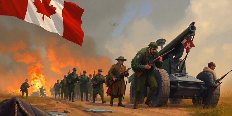 La Première Guerre mondiale et le Canada