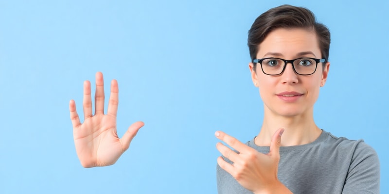 Unit 1.3 - American Sign Language Basics