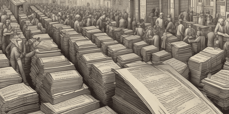 Recordkeeping in the United States in the 20th Century