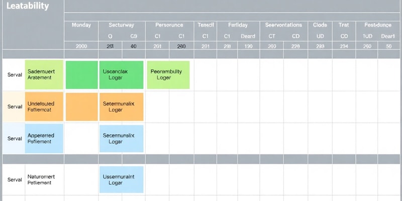 Project Management Stakeholders and Schedule