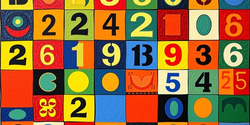 Squares of Numbers Quiz