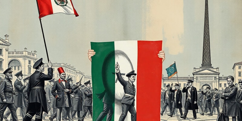 Political Cartoon on Italian Unification