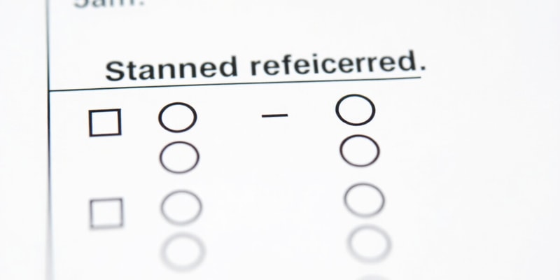 Types of Standard Error and Norms-Referenced Testing