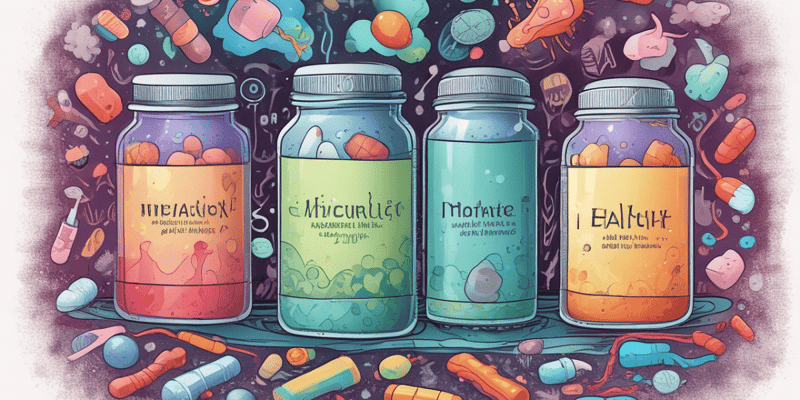 Antibiotics and Microbial Life