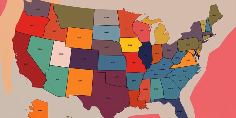 US States and Capitals Quiz