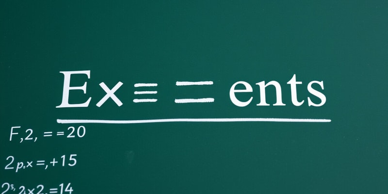 Propiedades de las Potencias en Matemáticas