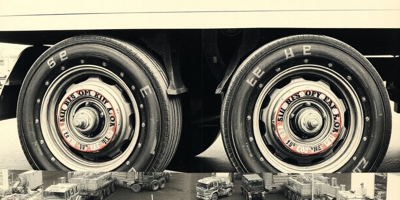 Branding Details on Wheels and Axles