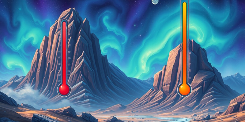 Temperature Conversion Formulas Quiz