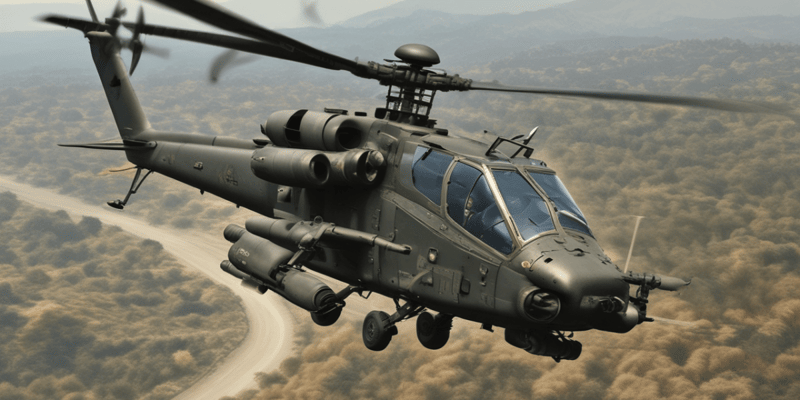 AH-64 Apache Helicopter Crew Training