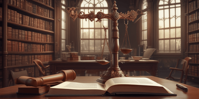 Quiz Intro au Droit Administratif