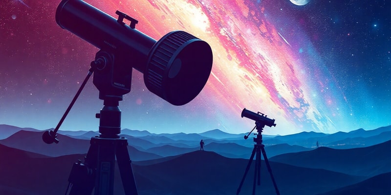 Observing Space Using Telescopes