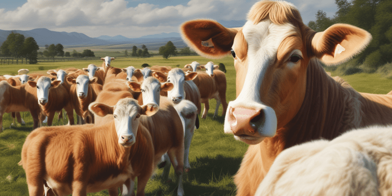 Animals and Livestock Welfare