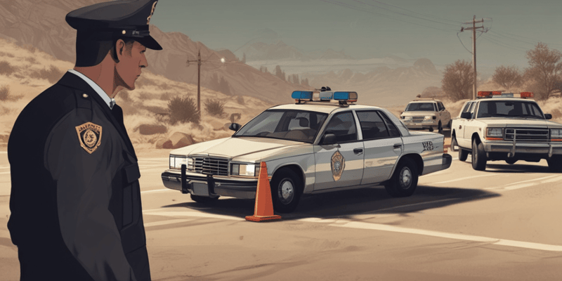 Law Enforcement Traffic Stop Procedures