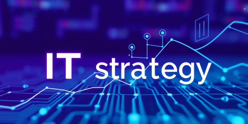 IT Strategy & Innovation Chapter 1 Quiz