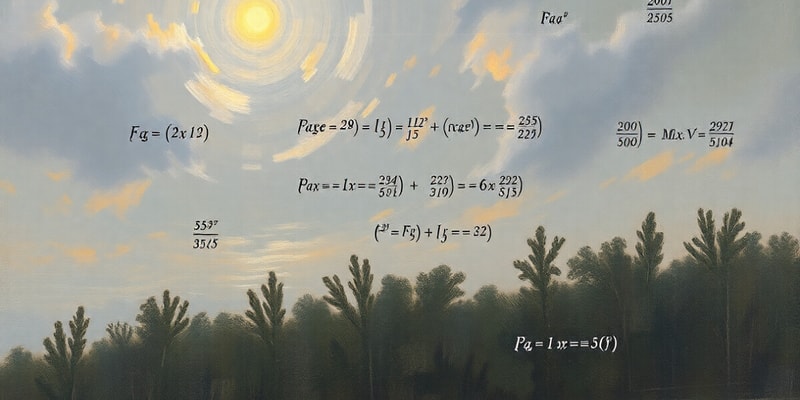 Algebra Class: Algebraic Expressions