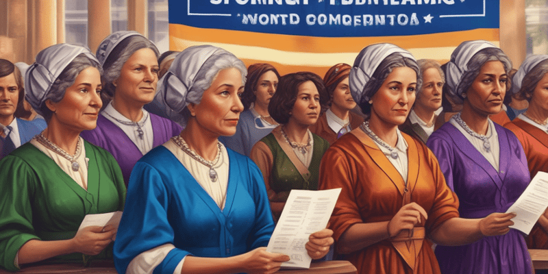 Women's Suffrage Movement
