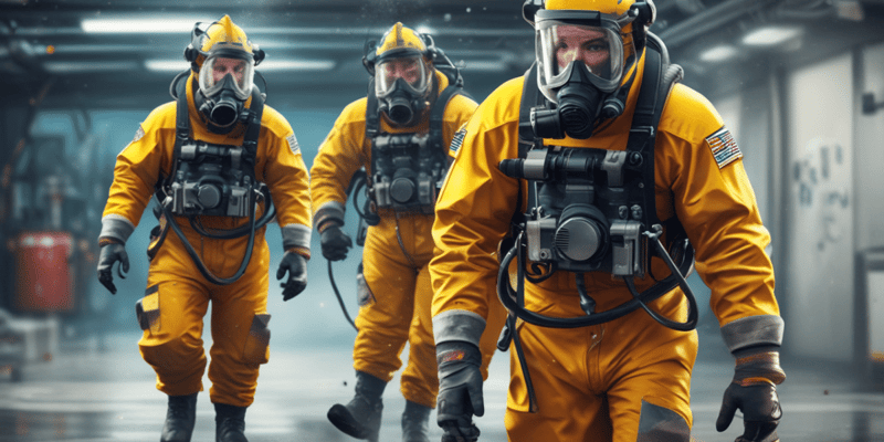 509 PPE Removal Sequence and SCBA Procedures Quiz