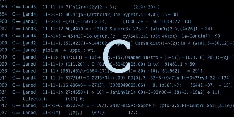 C Programming Expressions and Operators