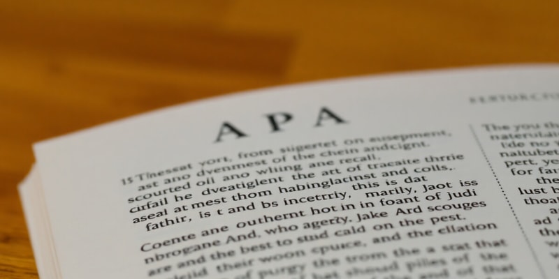 APA 7th Edition Citation Style Quiz