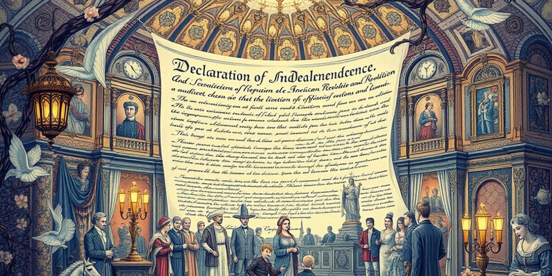 American Revolution and the Declaration of Independence