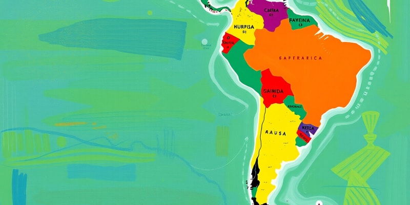 Païses e Capitals d'Amèrica del Sud