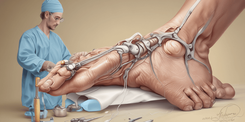 Foot and Ankle Surgical Residency Quiz