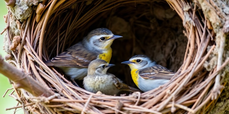 Bird Life History and Nests