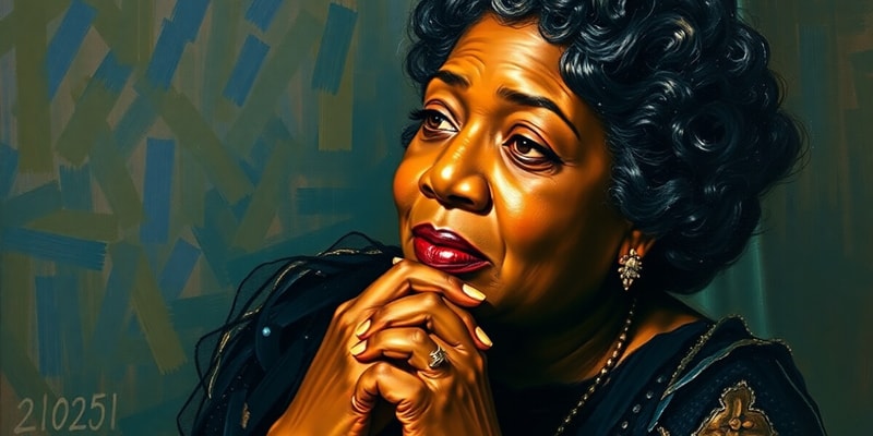 Literature Analysis of Maya Angelou's Poetry