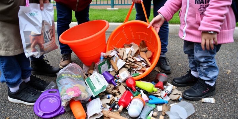 School Playground Litter Issues