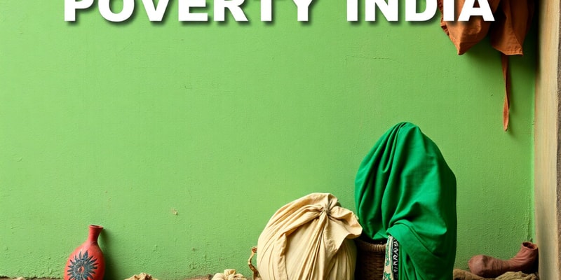 Poverty and Its Impact in India