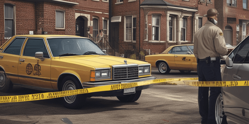 Crime Scene Investigation: Auto Theft