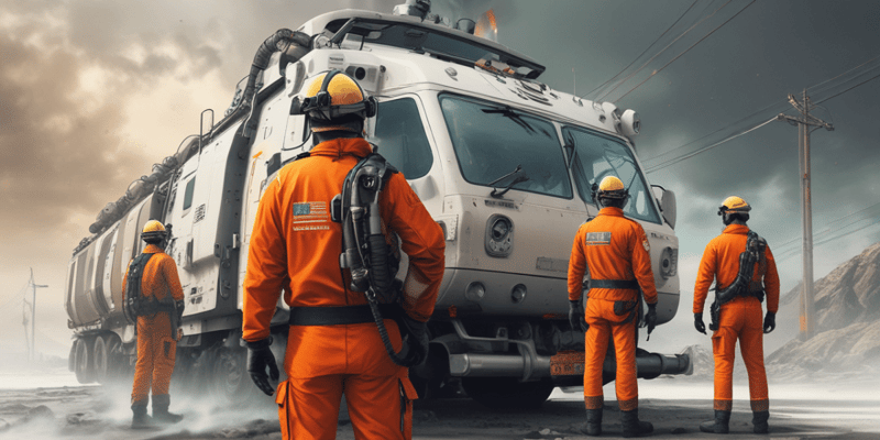 Emergency Response Scenarios for Engineers