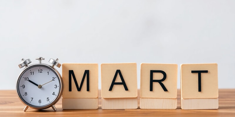 SMART Goals in Time Management